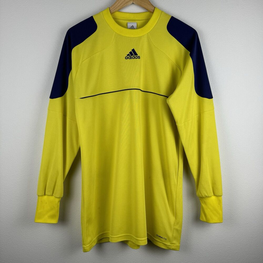 Adidas Climalite Mens Goalkeeper Soccer Jersey Padded Elbows Soccer Shirt Medium